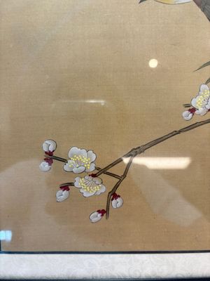 A collection of seven Chinese school paintings: 'Birds, butterflies and flowers', ink and colour on silk, various signatures, 20th C. — foto 22