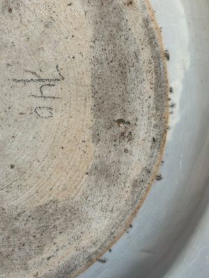 A collection of seven pieces of Chinese famille rose 'tobacco leaf' wares, Qianlong — 照片 40