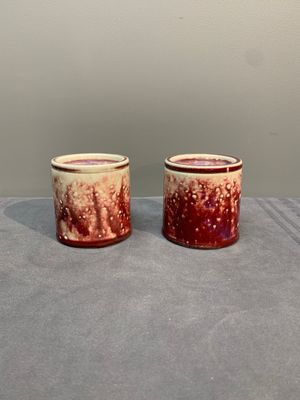 A collection of six Chinese copper-red-glazed and flambé-glazed wares, 19/20th C. — photo 2