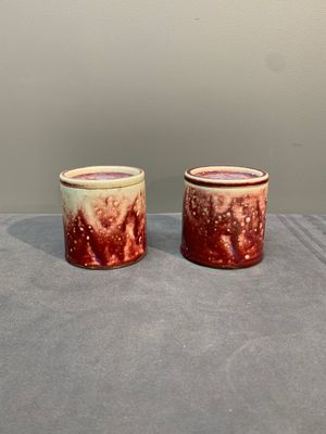 A collection of six Chinese copper-red-glazed and flambé-glazed wares, 19/20th C. — photo 4