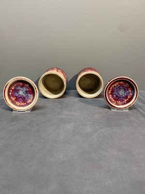 A collection of six Chinese copper-red-glazed and flambé-glazed wares, 19/20th C. — photo 5
