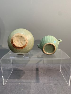 A collection of six Chinese Longquan celadon wares, Yuan/Ming — photo 14