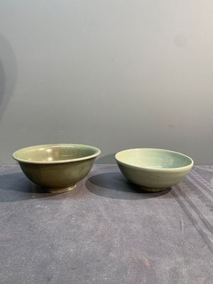 A collection of six Chinese Longquan celadon wares, Yuan/Ming — photo 16