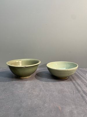 A collection of six Chinese Longquan celadon wares, Yuan/Ming — photo 17