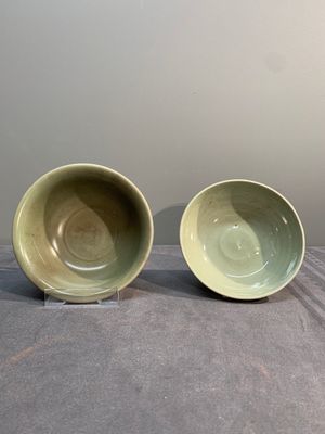 A collection of six Chinese Longquan celadon wares, Yuan/Ming — photo 19