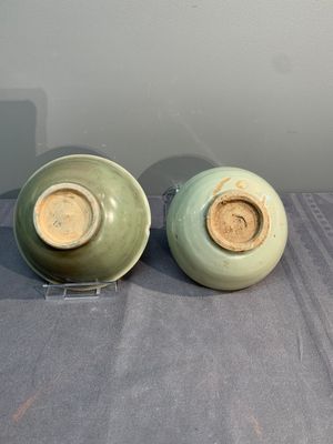 A collection of six Chinese Longquan celadon wares, Yuan/Ming — photo 20
