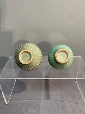 A collection of six Chinese Longquan celadon wares, Yuan/Ming — photo 6