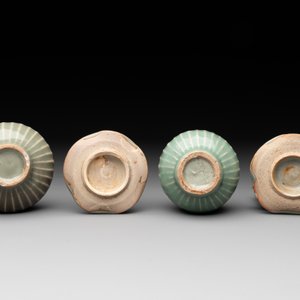 A collection of six Chinese Longquan celadon wares, Yuan/Ming — photo 6