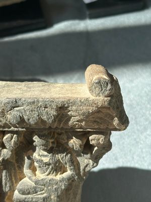 A collection of six Gandhara grey schist fragments with Bodhisattva, divinities and figures, 2/4th C. — 照片 7