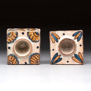 A collection of six Spanish spice boxes and two inkwells, 18th C. — photo 6