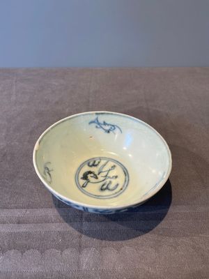 A collection of ten Chinese blue and white bowls, Ming — foto 12