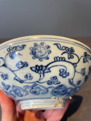 A collection of ten Chinese blue and white bowls, Ming — foto 55