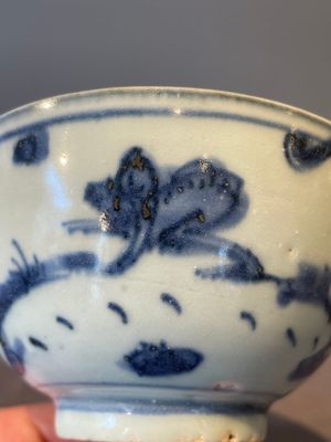 A collection of ten Chinese blue and white bowls, Ming — foto 6