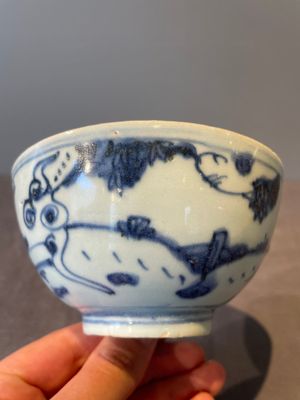 A collection of ten Chinese blue and white bowls, Ming — 照片 3