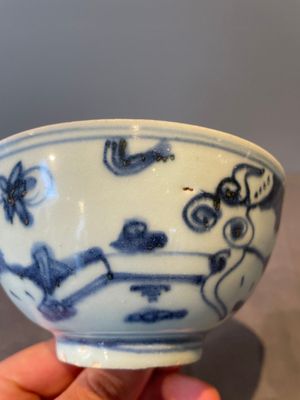 A collection of ten Chinese blue and white bowls, Ming — 照片 4