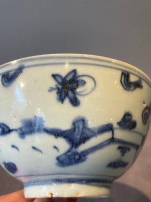 A collection of ten Chinese blue and white bowls, Ming — foto 5