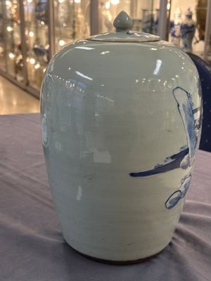 A collection of ten Chinese blue, white, famille rose and qianjiang cai wares, signed Yongzhen Shi 永真氏, 18/19th C. — photo 3