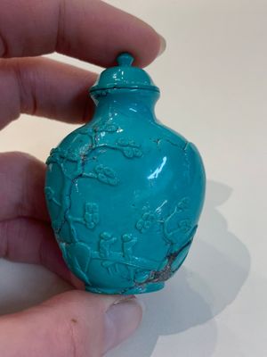 A collection of ten Chinese snuff bottles, 19/20th C. — photo 31