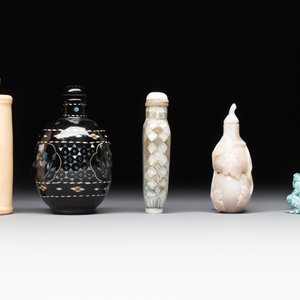 A collection of ten Chinese snuff bottles, 19/20th C. — photo 11