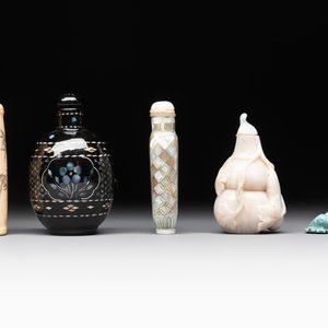 A collection of ten Chinese snuff bottles, 19/20th C. — photo 9