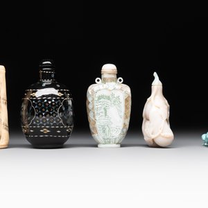A collection of ten Chinese snuff bottles, 19/20th C. — photo 10
