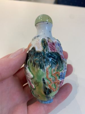 A collection of ten Chinese snuff bottles, various marks, 19/20th C. — photo 2
