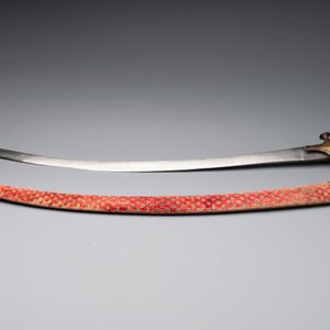 A collection of three daggers decorated with jade, silver and gold and an Indian mogul sword, India, 17/19th C. — foto 3