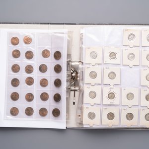 A comprehensive collection of ca. 1.317 British coins, various denominations and including silver coins, 19/20th C. — photo 14
