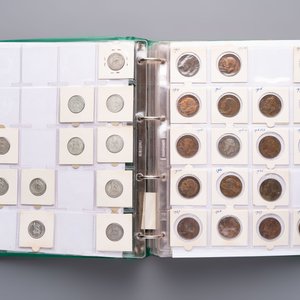 A comprehensive collection of ca. 1.317 British coins, various denominations and including silver coins, 19/20th C. — photo 23