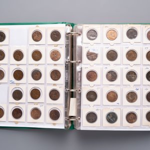 A comprehensive collection of ca. 1.317 British coins, various denominations and including silver coins, 19/20th C. — photo 24