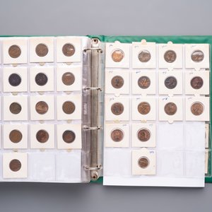A comprehensive collection of ca. 1.317 British coins, various denominations and including silver coins, 19/20th C. — photo 37