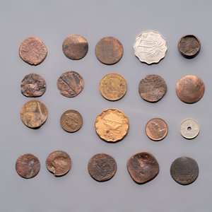 A comprehensive collection of ca. 1.317 British coins, various denominations and including silver coins, 19/20th C. — photo 4