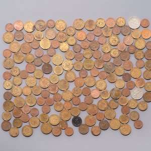 A comprehensive collection of ca. 1.317 British coins, various denominations and including silver coins, 19/20th C. — photo 5