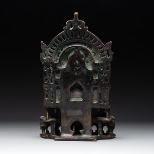 A copper alloy Jain shrine, Western India, 18/19th C. — photo 4