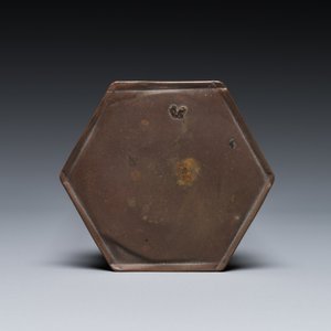 A copper-mounted glass hourglass, probably France, 1st half 18th C. — photo 7