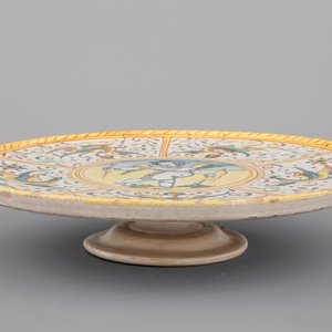 A Deruta maiolica tazza, 17th C — 照片 2