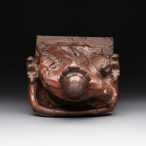 A diverse group of six Chinese lacquered wood and wooden sculptures, 19/20th C. — 照片 24