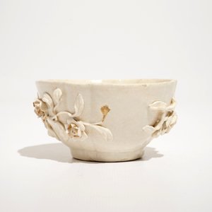 A Doccia porcelain cup and saucer with applied floral design, Italy, 18th C. — 照片 6