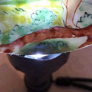 A Dutch-decorated Chinese export 'Adam & Eve' cup and saucer, Yongzheng — photo 15