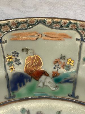 A Dutch-decorated Chinese famille verte armorial 'Provinces' dish with the arms of the province of Zeeland, Kangxi/Yongzheng — 照片 15