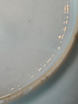 A Dutch-decorated Chinese famille verte armorial 'Provinces' dish with the arms of the province of Zeeland, Kangxi/Yongzheng — 照片 8