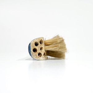 A Dutch Delft blue and white brush with handle, 1st half 18th C. — 照片 7