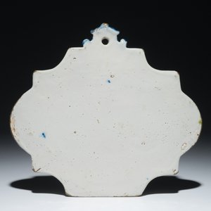 A Dutch Delft blue and white mythological plaque, 18th C. — photo 2