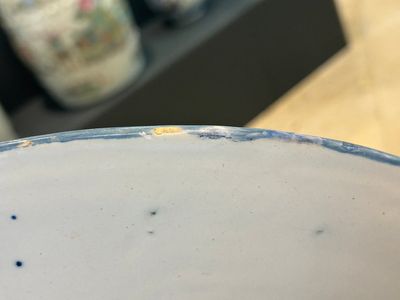 A Dutch Delft blue and white 'Venus' dish, late 17th C. — photo 3