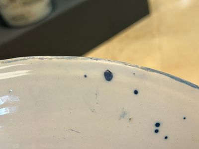 A Dutch Delft blue and white 'Venus' dish, late 17th C. — photo 4