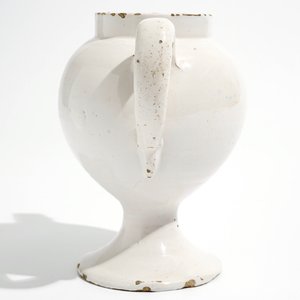 A Dutch Delft blue and white wet drug jar, 18th C. — photo 4