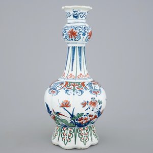 A Dutch Delft cashmere palette vase, 18th C. — 照片 3