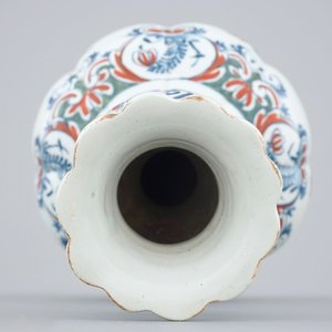 A Dutch Delft cashmere palette vase, 18th C. — 照片 4