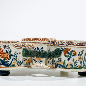 A Dutch Delft cashmire palette cruet stand, 17/18th C. — photo 6