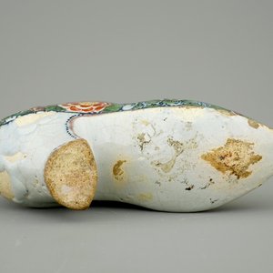 A Dutch Delft polychrome shoe, 18th C. — 照片 6